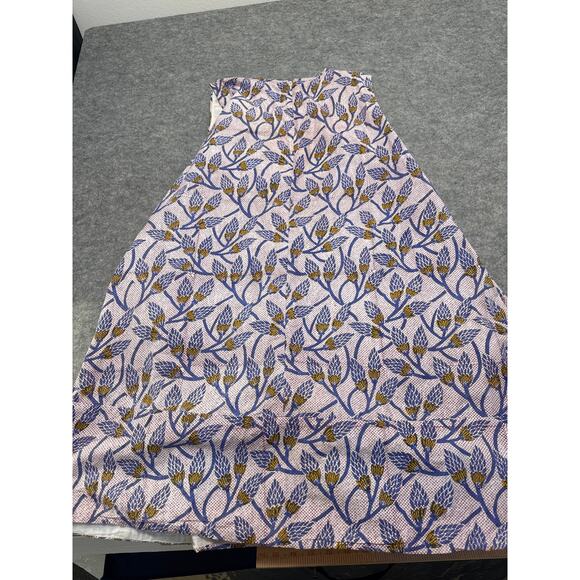 Roberta Roller Rabbit size L Fabiola Dress Purple Leaf Pattern *See Disc&Photo* - Picture 6 of 7